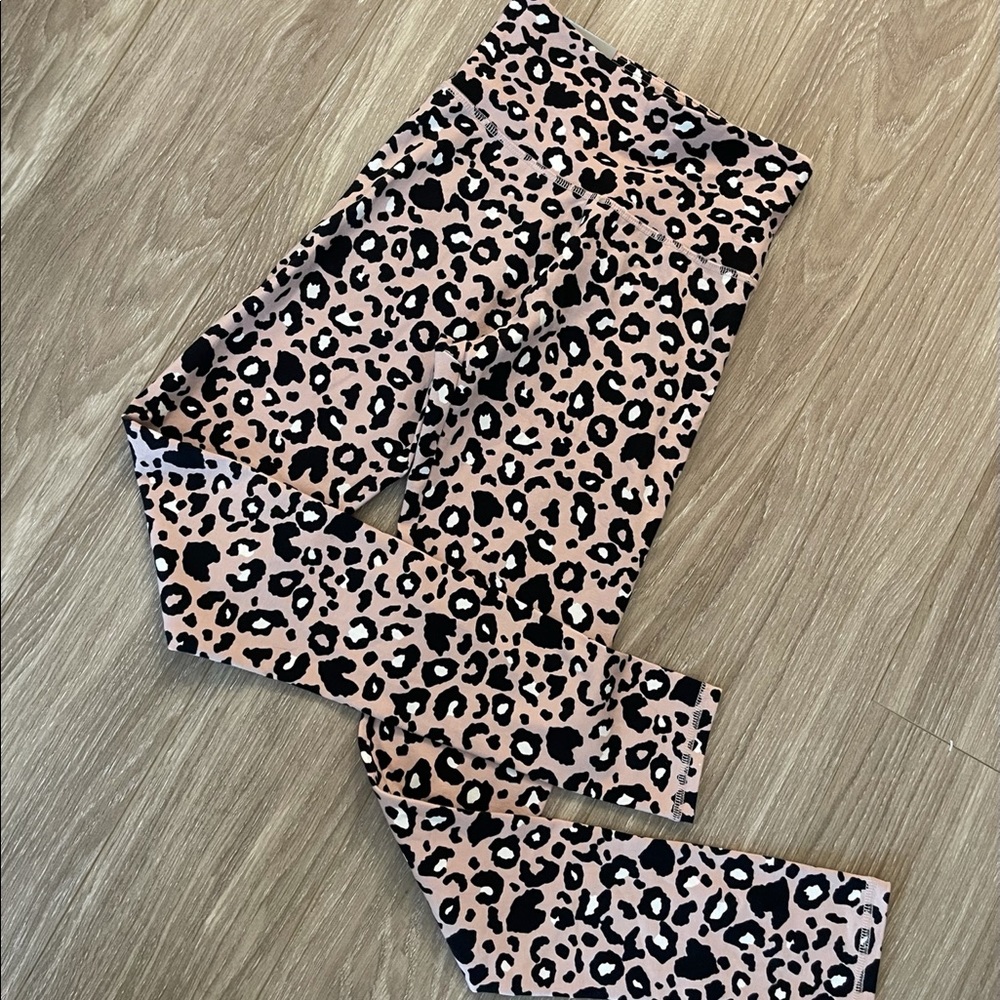 NWT Leopard Print High Waisted Leggings Sz XS